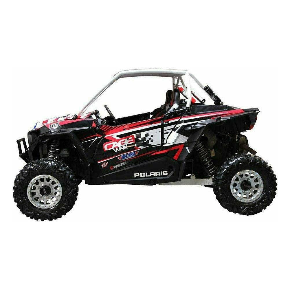 Polaris RZR (2014-2018) Raw Assembled Super Shorty Cage with Roof | CageWRX