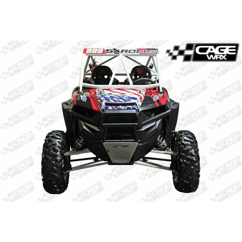 Polaris RZR (2014-2018) Raw Assembled Super Shorty Cage with Roof | CageWRX