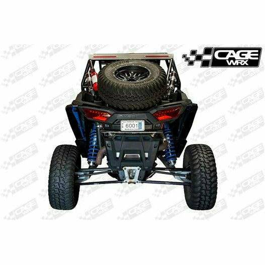 Polaris RZR 4 (2014-2018) Raw Assembled Super Shorty Cage with Roof - Kombustion Motorsports