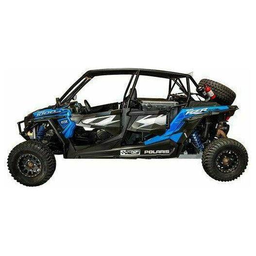 Polaris RZR 4 (2014-2018) Raw Assembled Super Shorty Cage with Roof | CageWRX