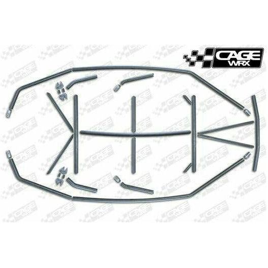 CageWRX Polaris RZR PRO XP "SUPER SHORTY" 4-Door Unassembled Cage Kit (Raw)