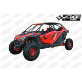 CageWRX Polaris RZR PRO XP "SUPER SHORTY" 4-Door Assembled Roll Cage with Roof (Raw)