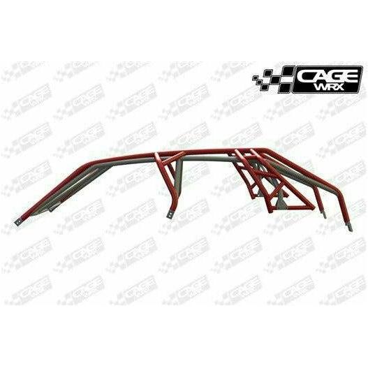 CageWRX Polaris RZR PRO XP "SUPER SHORTY" 4-Door Assembled Roll Cage with Roof (Raw)