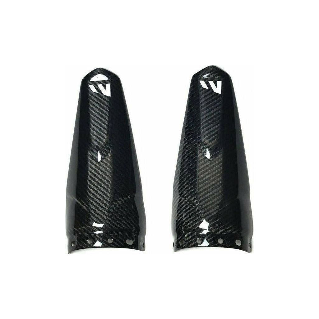 Can Am X3 Carbon Fiber Rear Shock Guards | FourWerx