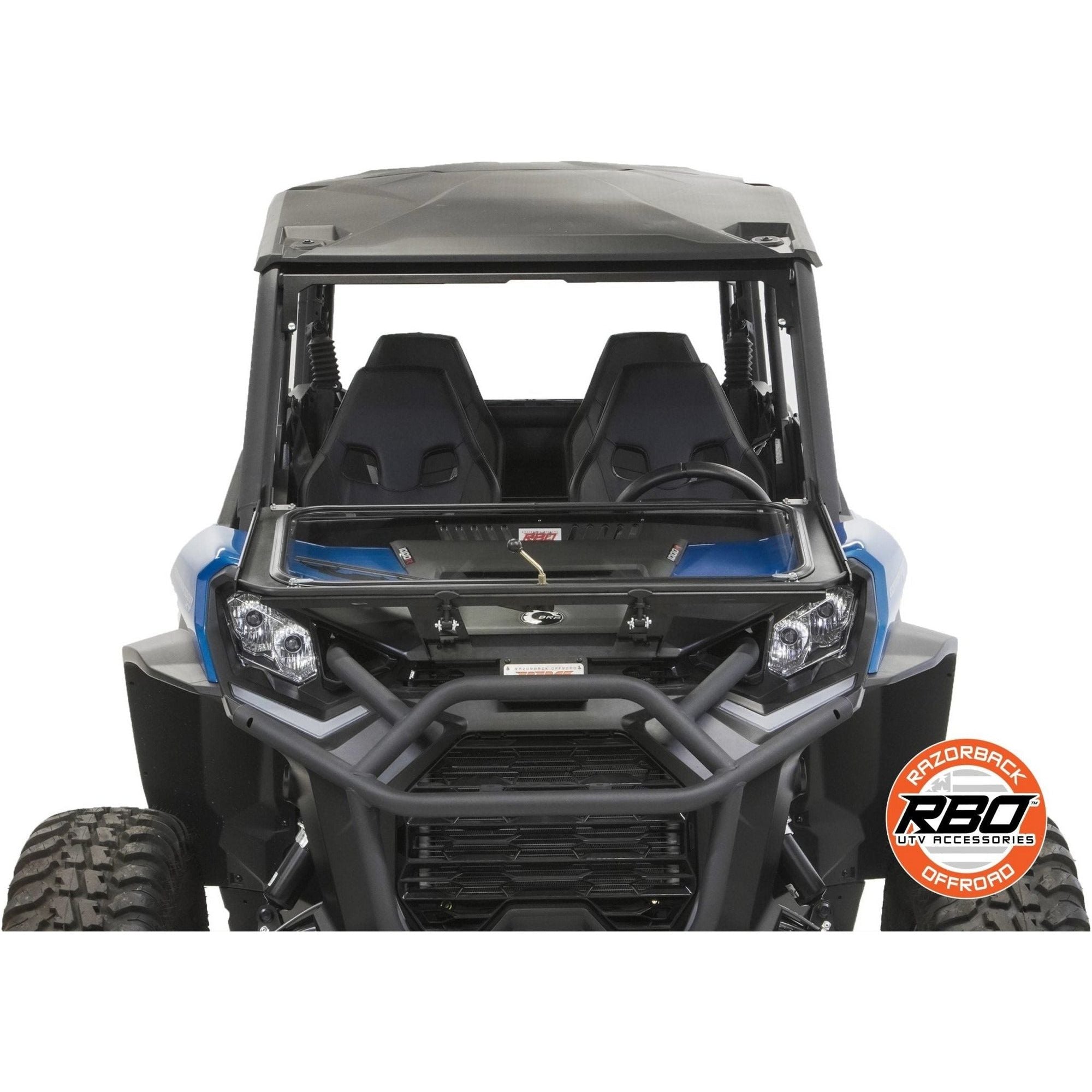 Can Am Commander MAX (2021+) Folding Glass Windshield