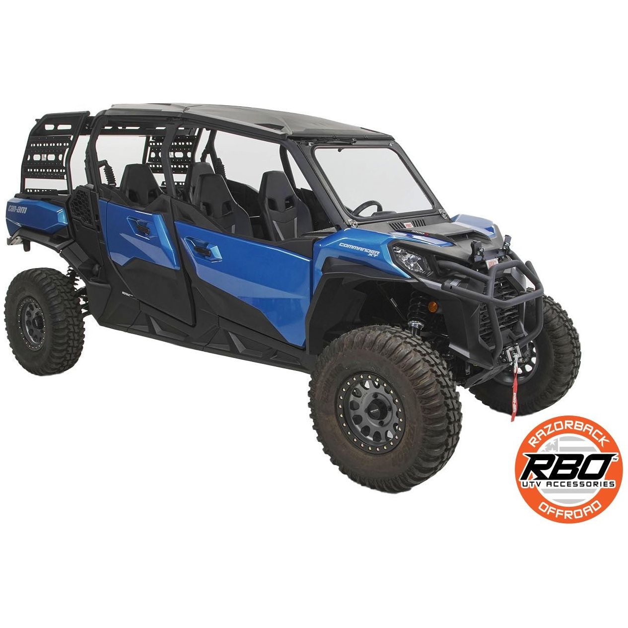 Can Am Commander MAX (2021+) Folding Glass Windshield