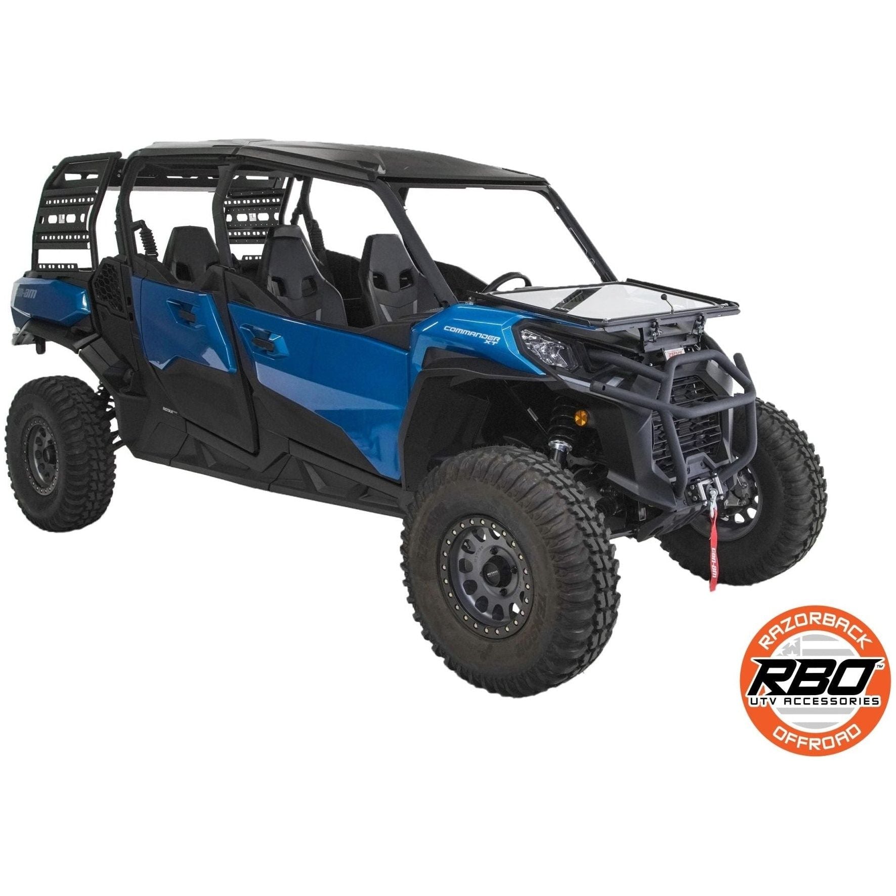 Can Am Commander MAX (2021+) Folding Glass Windshield