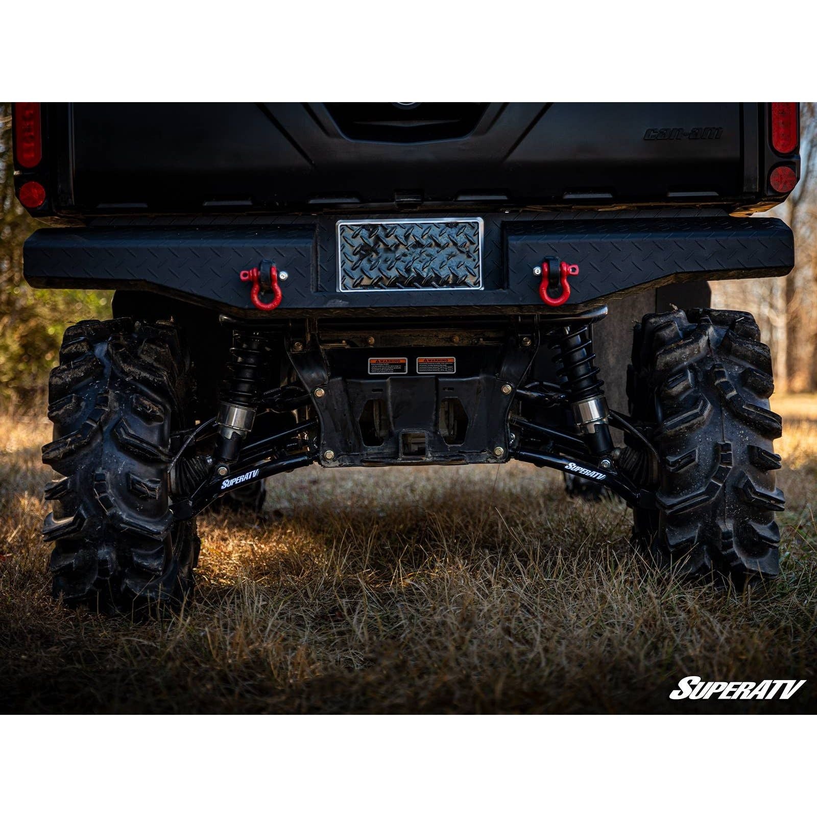 Can Am Defender High Clearance 2" Rear Offset A-Arms | SuperATV