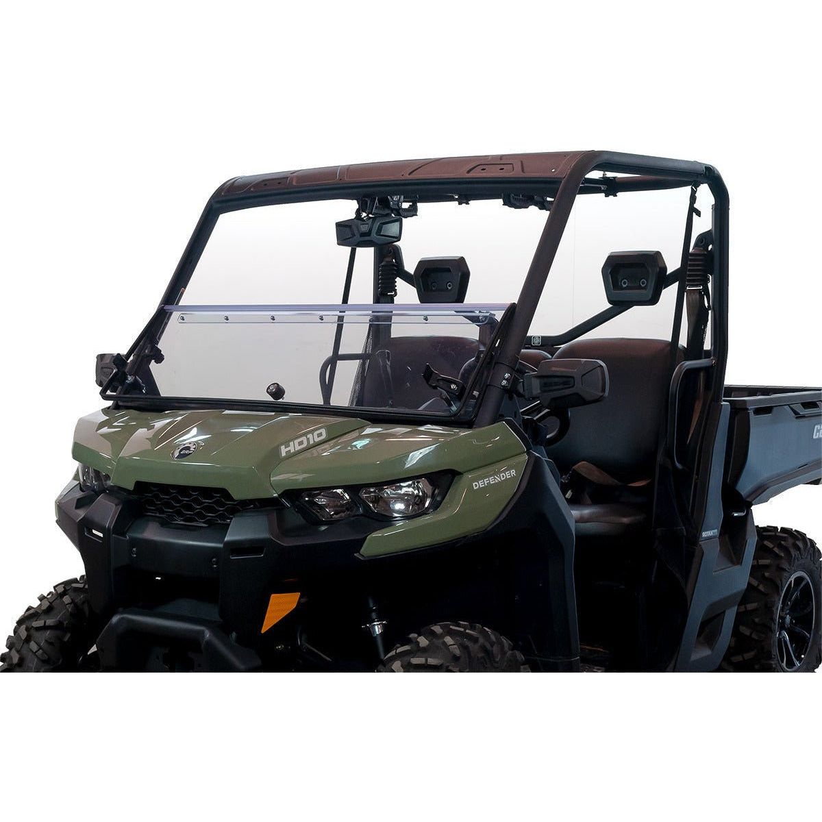 Can Am Defender Versa-Fold Polycarbonate Front Windshield | Seizmik