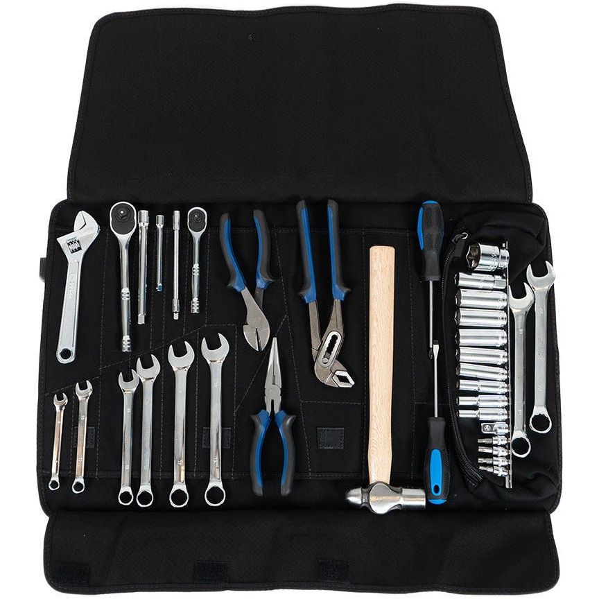 Can Am Roll-Up Tool Bag with 35 Piece Tool Kit