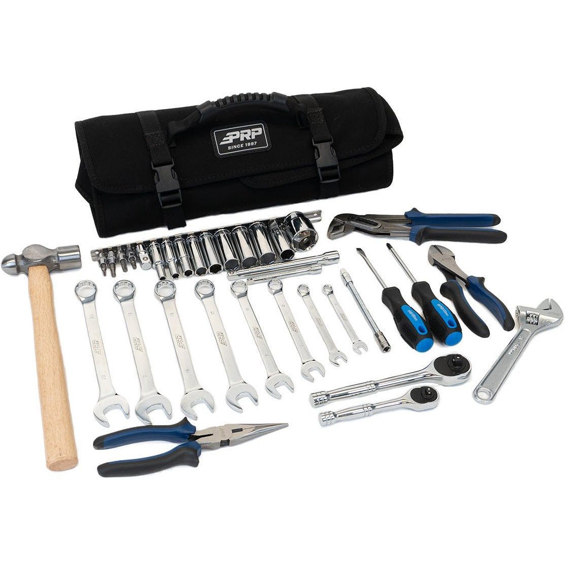 Can Am Roll-Up Tool Bag with 35 Piece Tool Kit