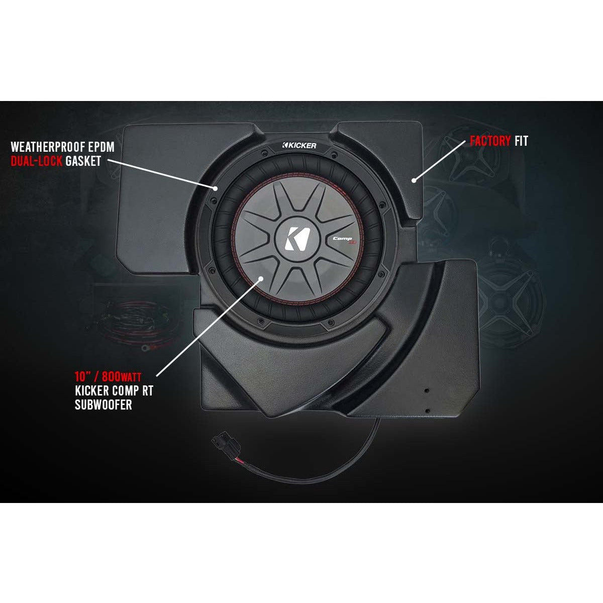 Can Am X3 5-Speaker Audio System - Kombustion Motorsports
