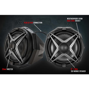 Can Am X3 8-Speaker Audio System