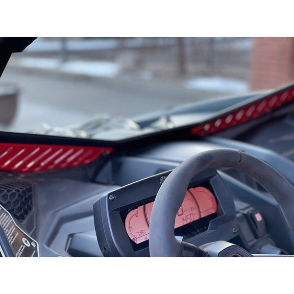 Can Am X3 Vented Glass Front Windshield 2.0 Bent Metal