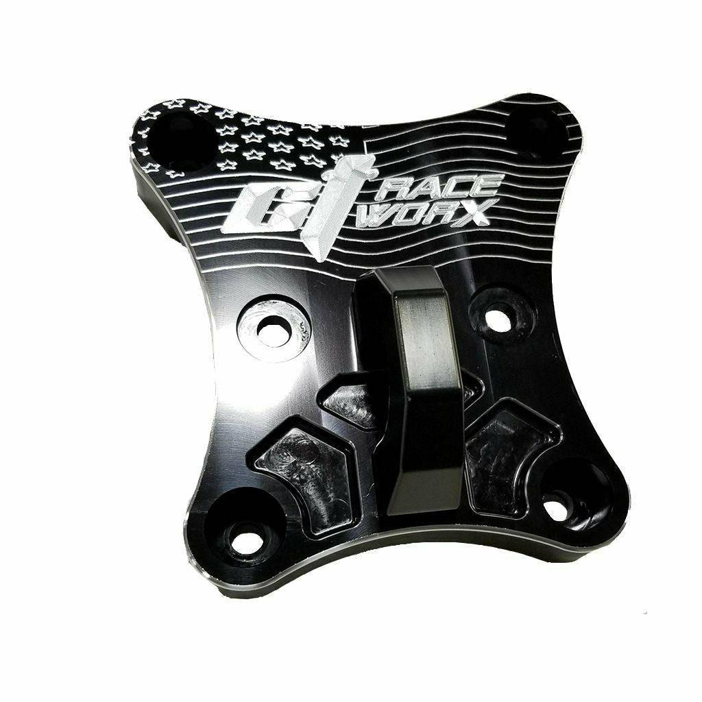 CT Race Worx Can Am Maverick X3 Billet Proof Radius Rod Plate with Tow Ring
