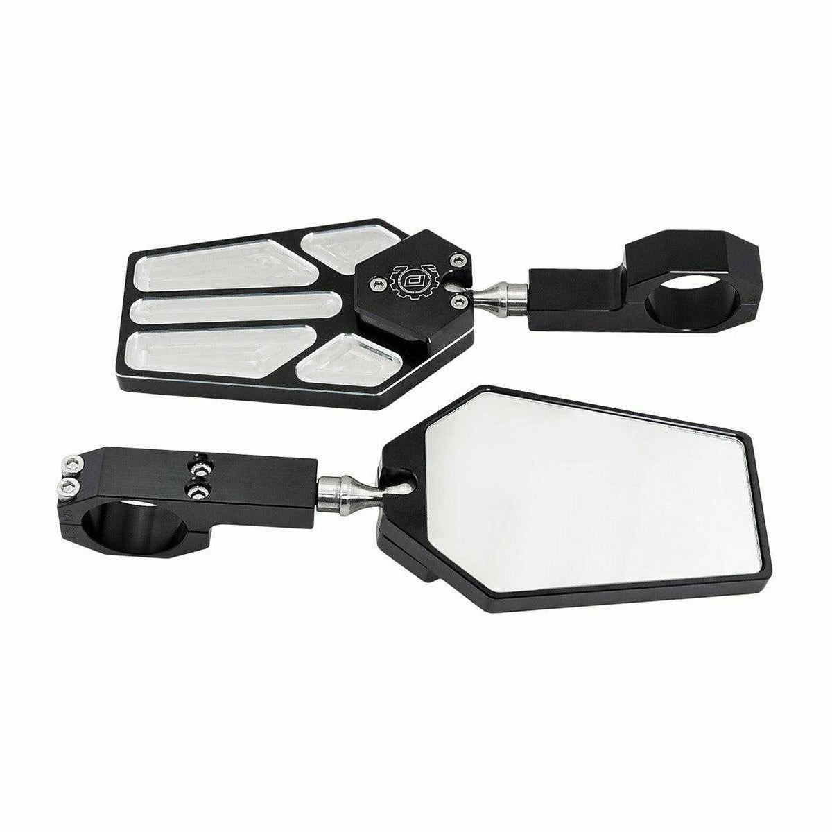 Deviant Billet Side Mirrors 2" Clamps