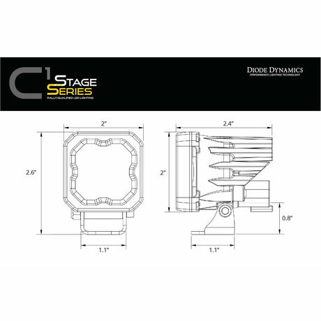 Diode Dynamics SSC1 Pro Pod Light