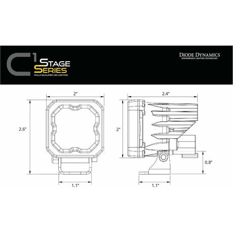 Diode Dynamics SSC1 Sport Pod Light