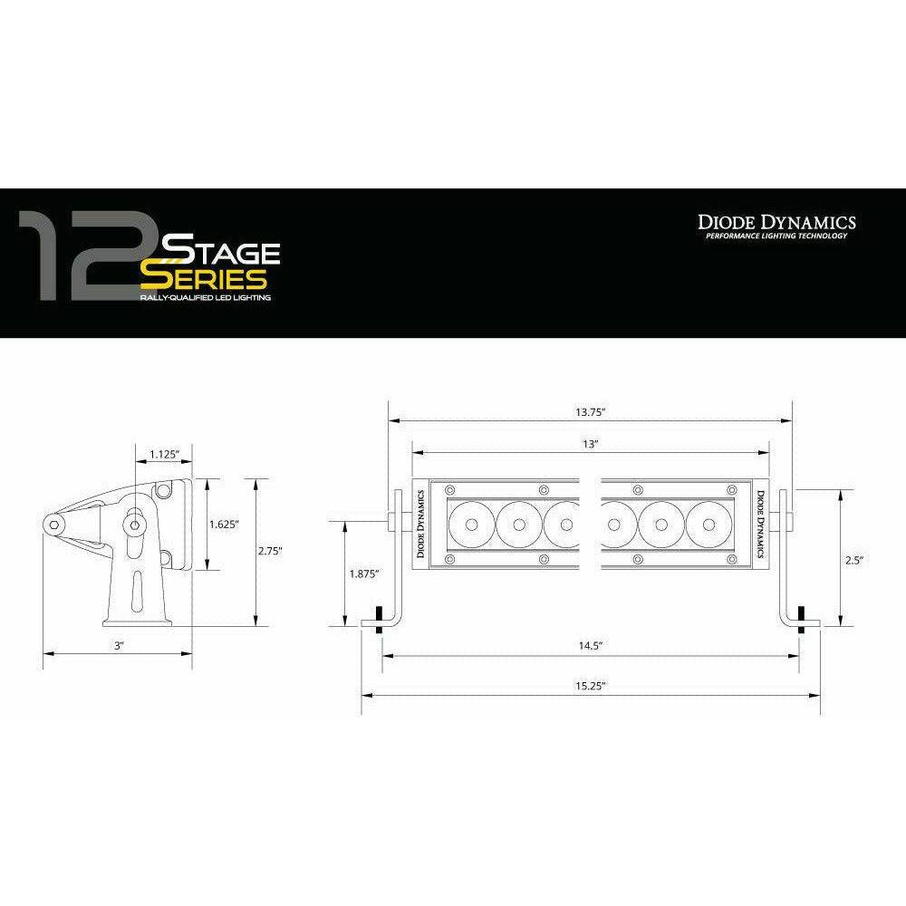 Diode Dynamics Stage Series 12" Light Bar