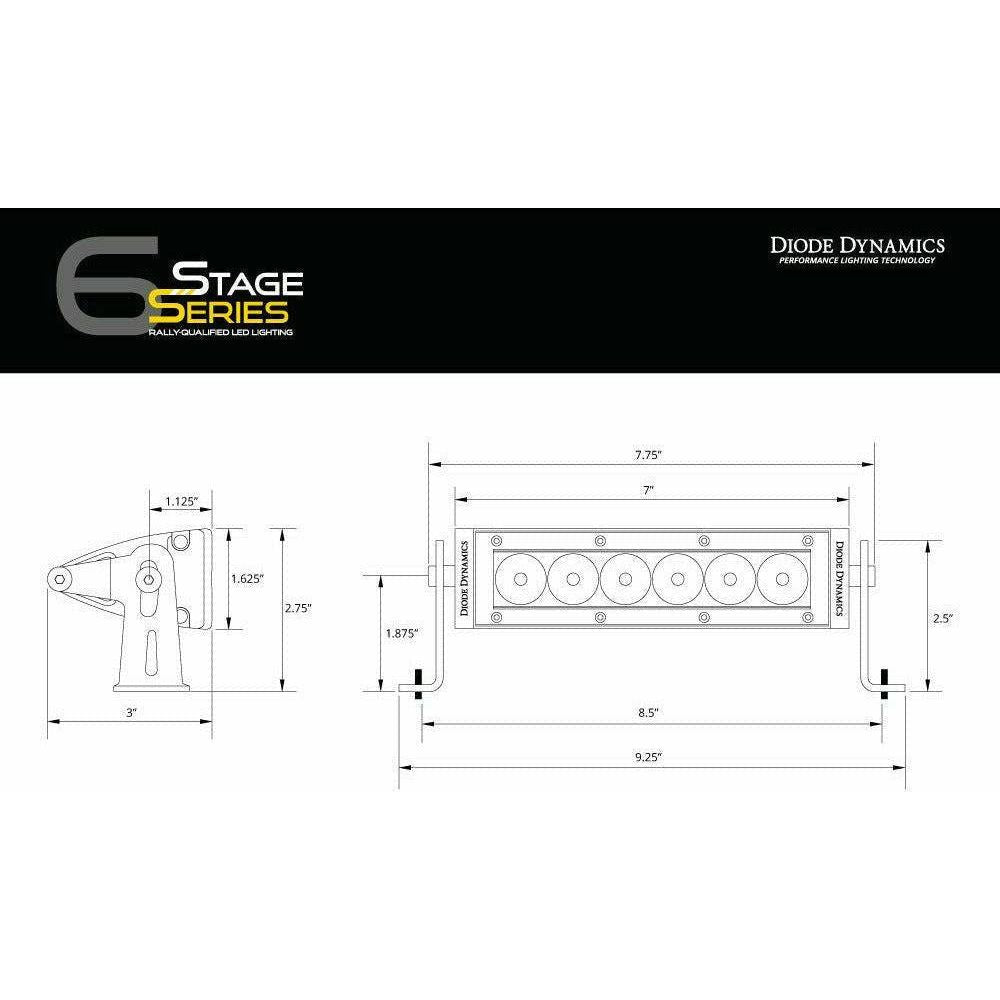 Diode Dynamics Stage Series 6" Light Bar