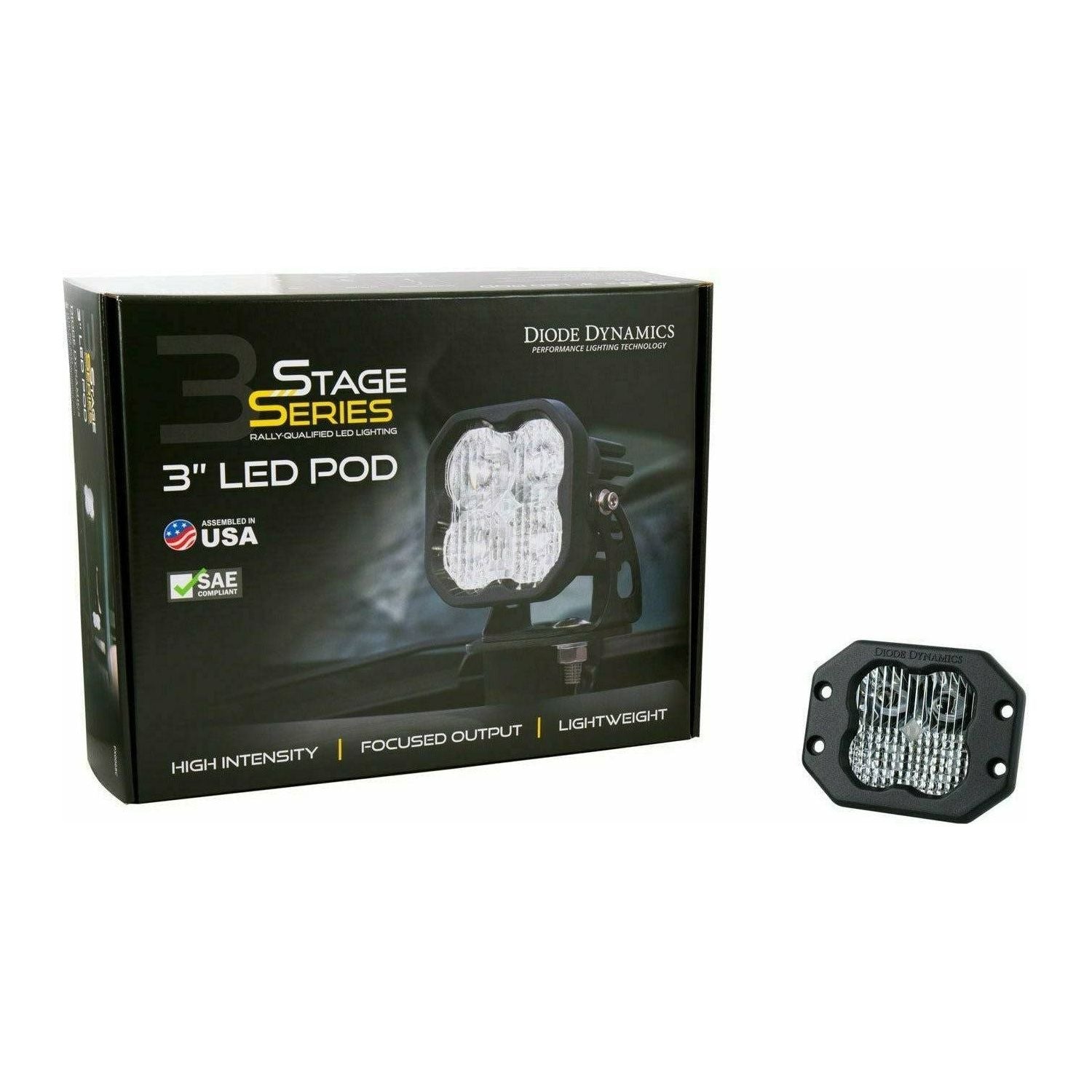 Diode Dynamics Stage Series Sport 3" Flush Pod Light