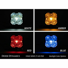 Diode Dynamics Stage Series Sport 3" Pod Lights (Pair)
