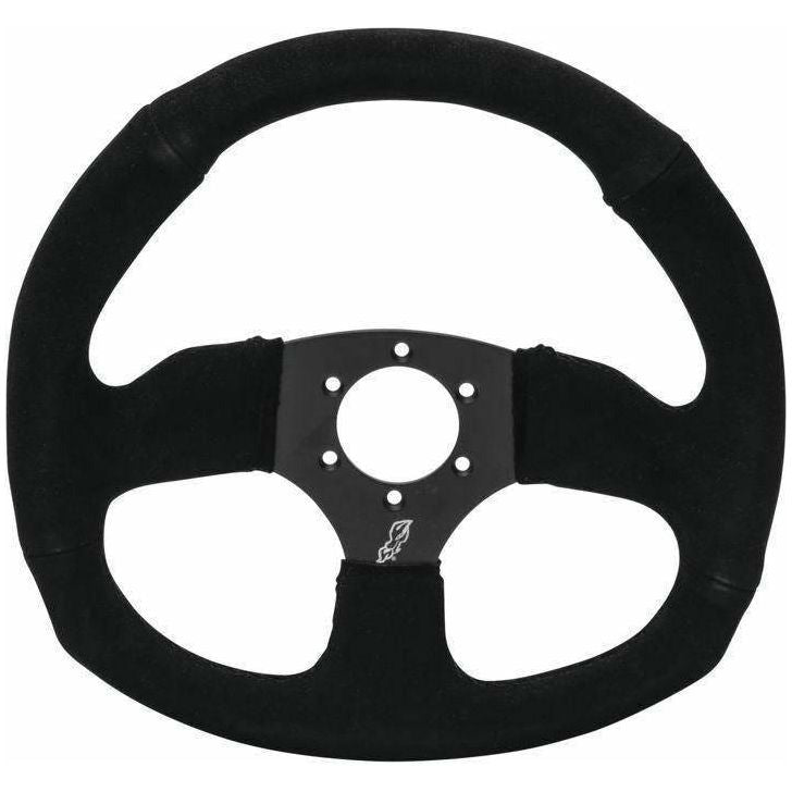 DragonFire Racing D Shaped Steering Wheel Iron Series (Suede)