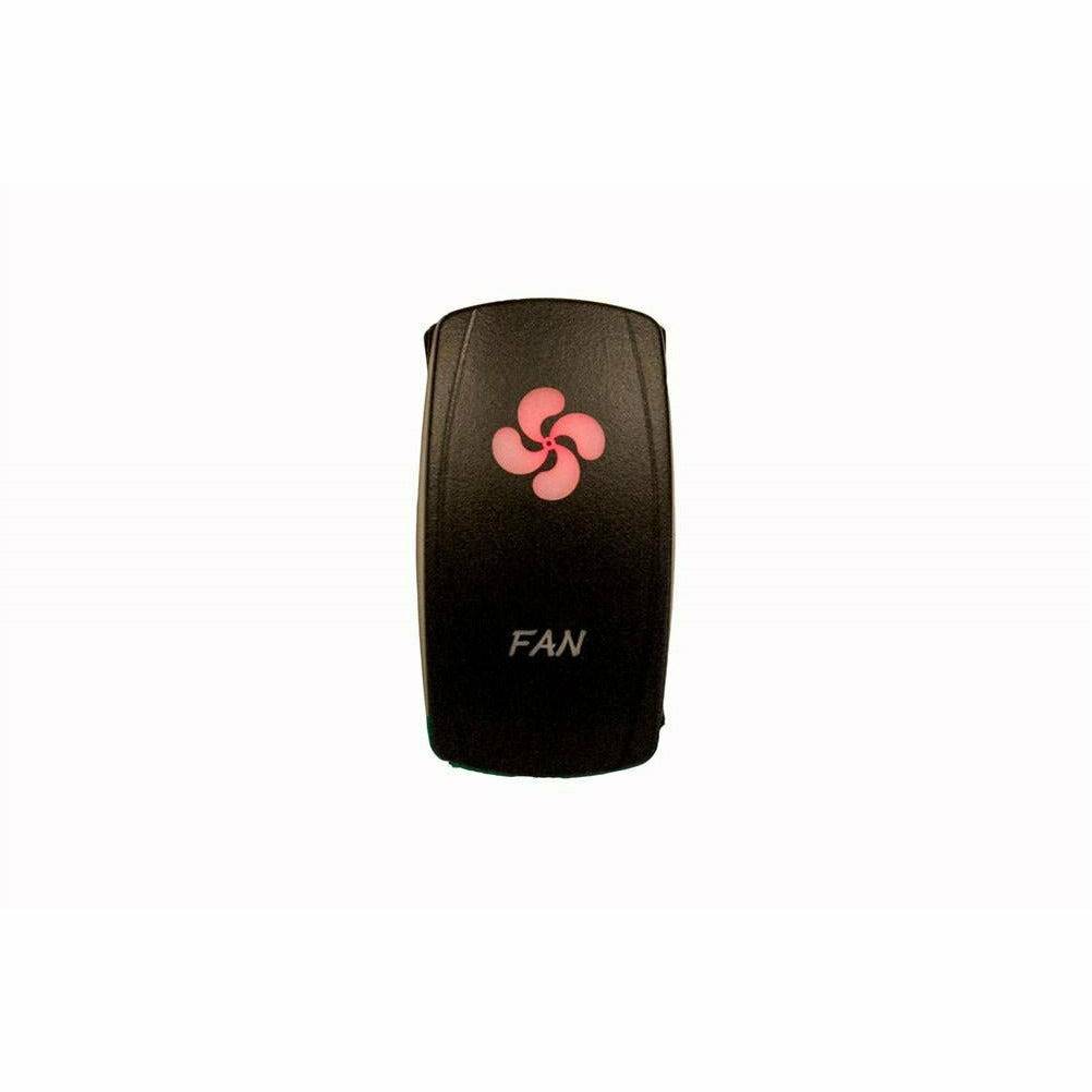 DragonFire Racing Laser-Etched Dual LED Fan On/Off Switch