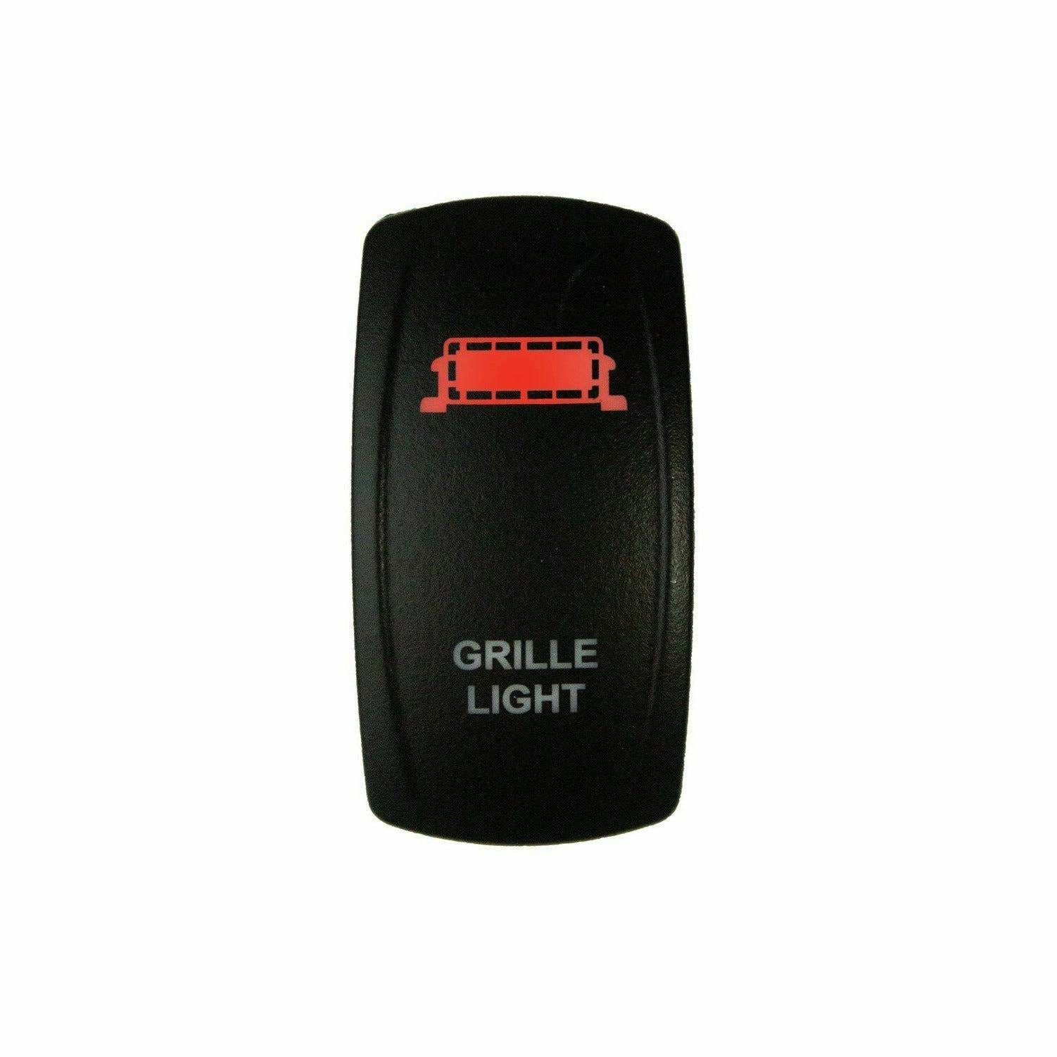 DragonFire Racing Laser-Etched Dual LED Grille Light On/Off Switch