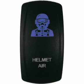 DragonFire Racing Laser-Etched Dual LED Helmet Air On/Off Switch