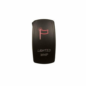 DragonFire Racing Laser-Etched Dual LED Lighted Whip On/Off Switch