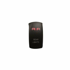 DragonFire Racing Laser-Etched Dual LED Rear Light On/Off Switch