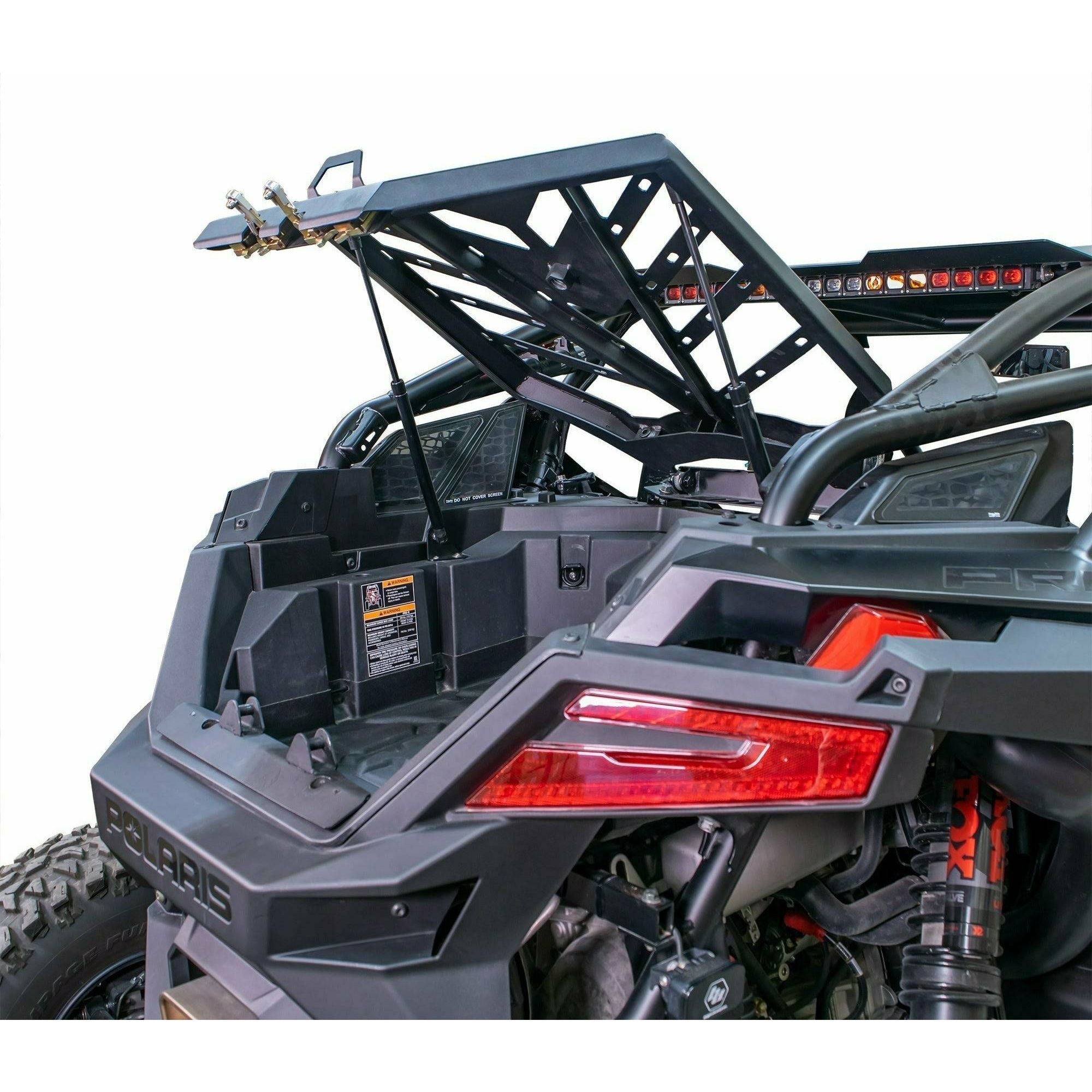 DRT Motorsports Polaris PRO / Turbo R Tire Carrier Adventure Rack