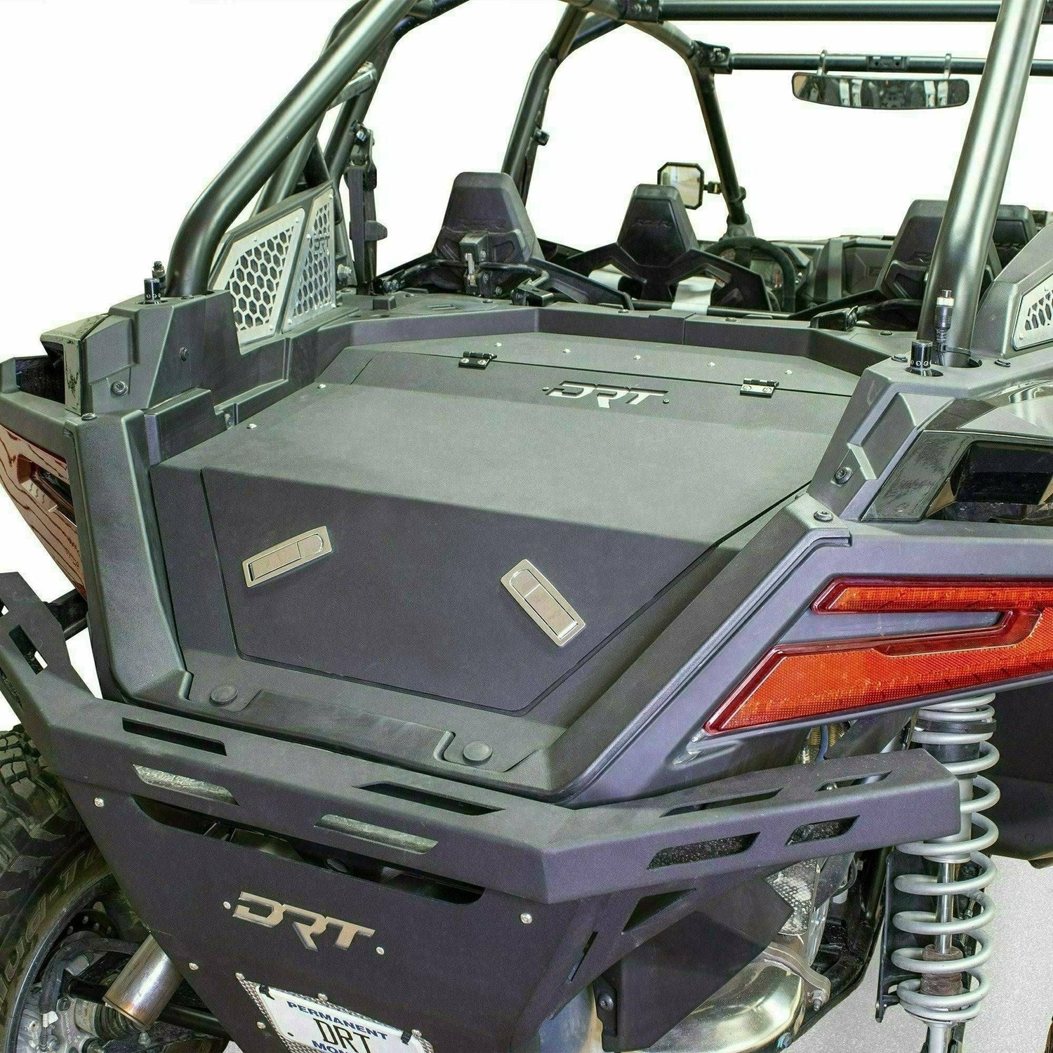 DRT Motorsports Polaris RZR PRO XP Aluminum Storage/Trunk Enclosure