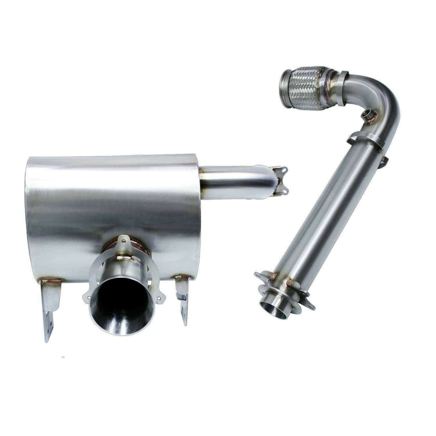 Can Am X3 Magnum Slip-On Exhaust (Rear Exit) | Evolution Powersports