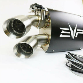 Evolution Powersports Polaris RZR XP Turbo Electric Captain’s Choice Exhaust - Kombustion Motorsports