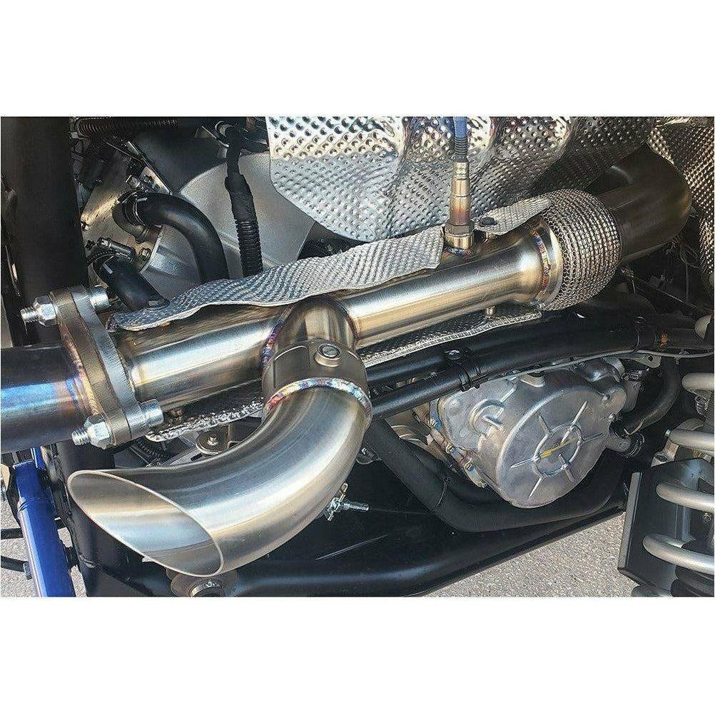 Polaris RZR XP Turbo / Turbo S Shocker Electric Side Dump Exhaust | Evolution Powersports