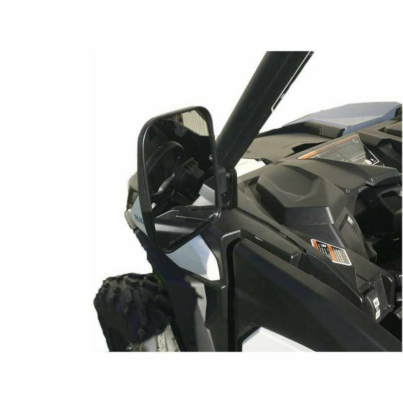 Extreme Metal Products Can Am Maverick Folding Side Mirror Set