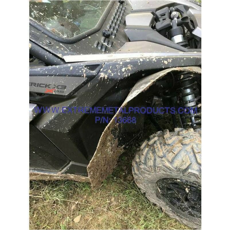 Extreme Metal Products Can Am Maverick X3 Wide Fender Flares