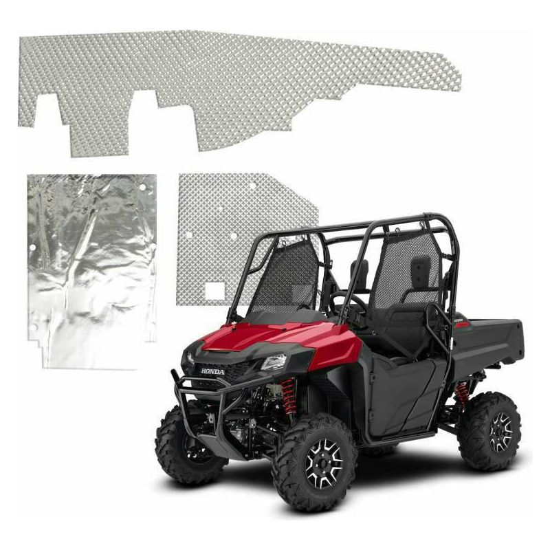 Extreme Metal Products Honda Pioneer 700 Heat Shield Kit