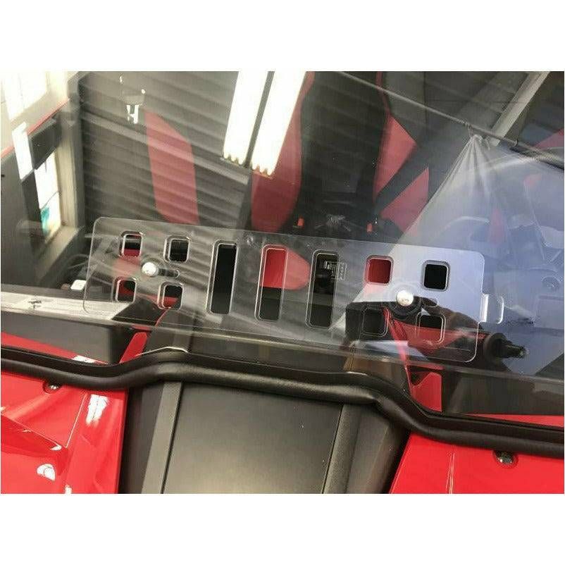 Honda Talon Vented Polycarbonate Front Windshield | Extreme Metal Products