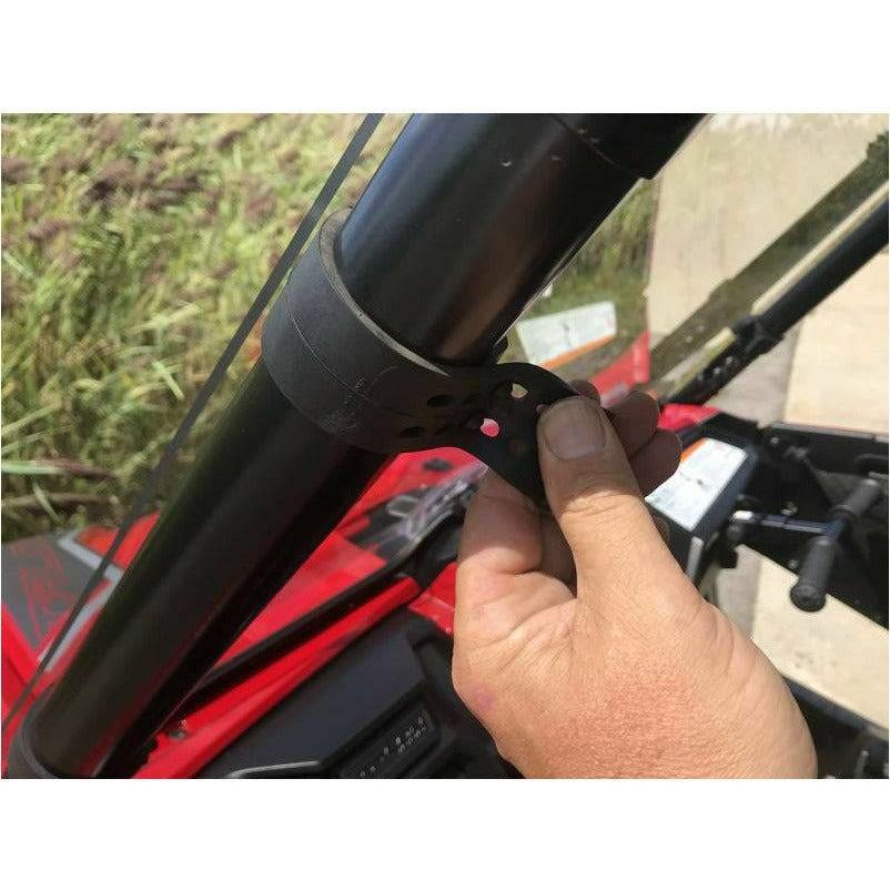 Honda Talon Vented Polycarbonate Front Windshield | Extreme Metal Products