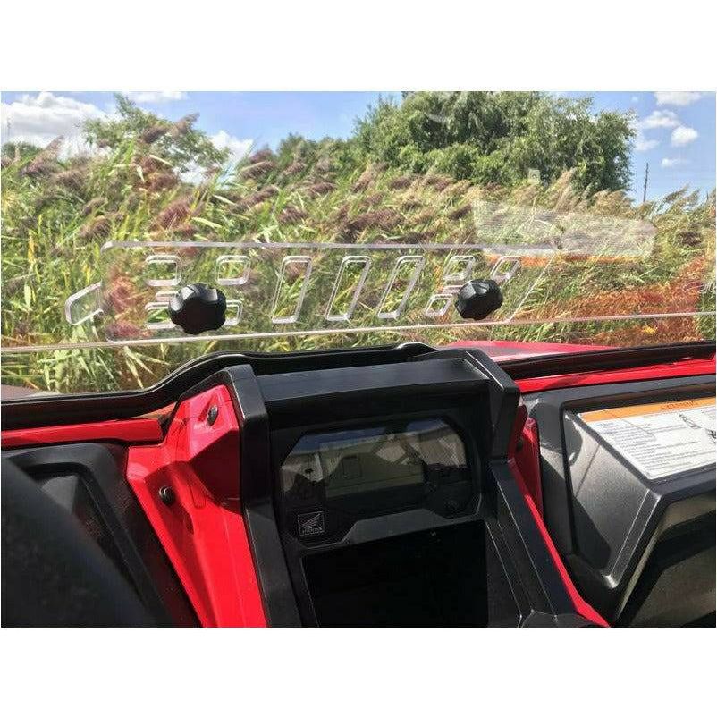 Honda Talon Vented Polycarbonate Front Windshield | Extreme Metal Products