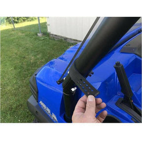 Extreme Metal Products Kawasaki Mule PRO-FX / FXT Hard Coated Full Windshield