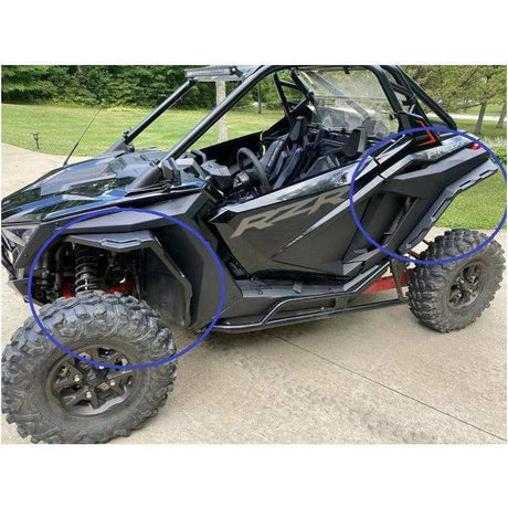 Polaris RZR Pro XP Fender Flare Set | Extreme Metal Products