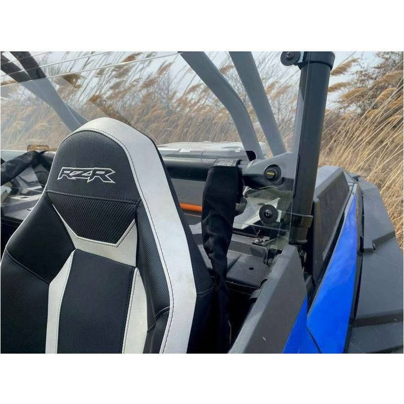 Extreme Metal Products Polaris RZR Turbo S Hard Coated Rear Windshield