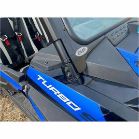 Extreme Metal Products Polaris RZR Turbo S Laminated Glass Windshield with Wiper