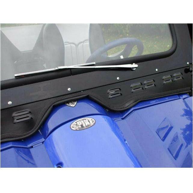 Extreme Metal Products Yamaha Rhino Laminated Glass Windshield with Wiper