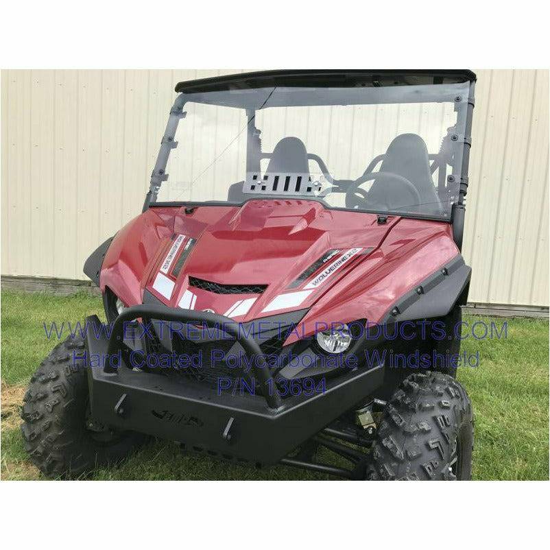 Extreme Metal Products Yamaha Wolverine X2 Hard Coated Polycarbonate Windshield with Vent