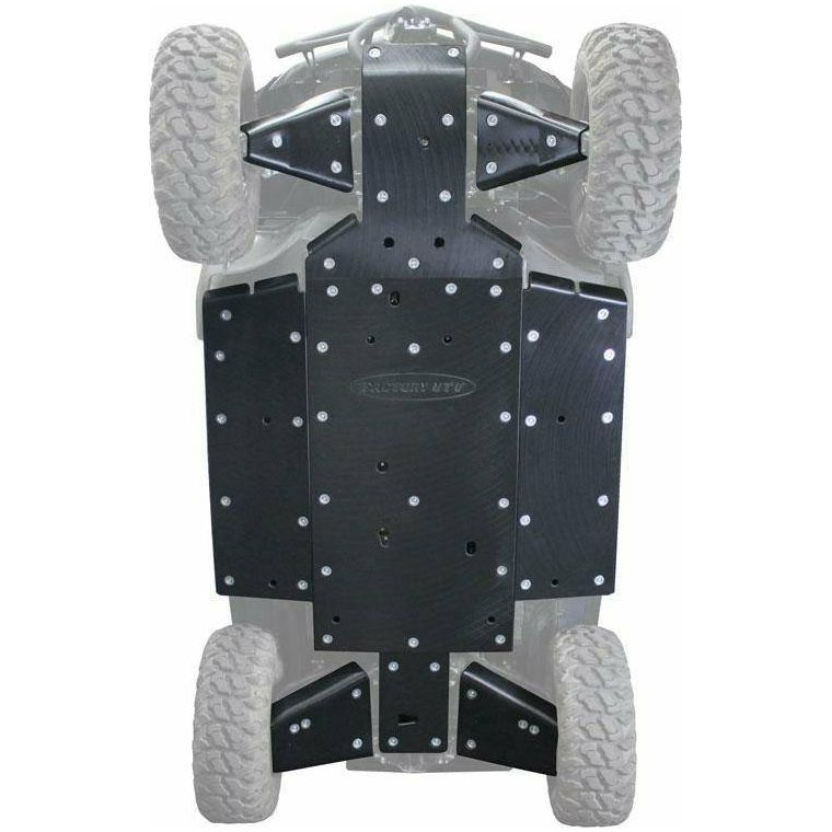 Factory UTV Yamaha Wolverine X2 / X4 Ultimate UHMW Skid Plate Package